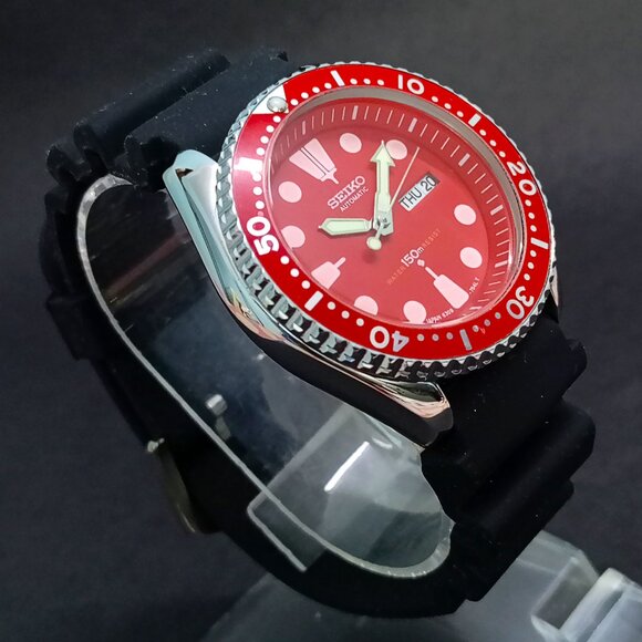 🔥 Vintage SEIKO DIVER'S Automatic Date & Date 21-Jewels Men's Japanese Watch - Picture 3 of 7